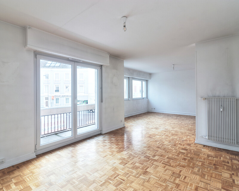 Vendu: Appartement à Riedisheim F3/F4 90m² avec balcons (68400) - Appartement F3/F4 vendu à Riedisheim - séjour
