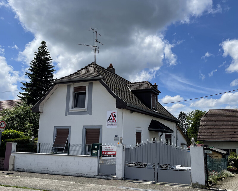 Maison individuelle à Sessenheim (67770) - Vue de la rue