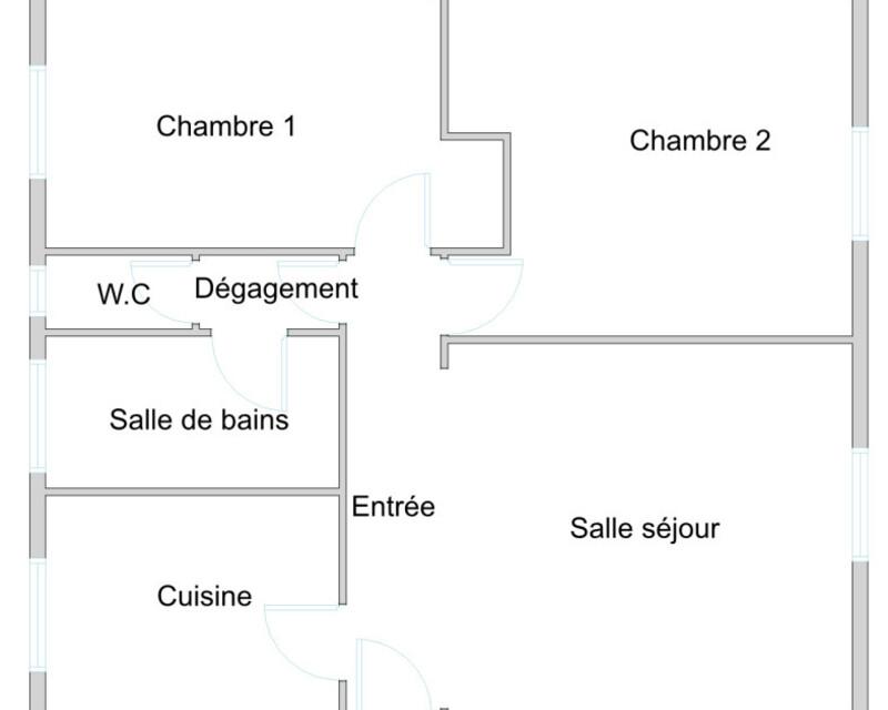 F3 - A Romainville - Place Carnot - Plan 