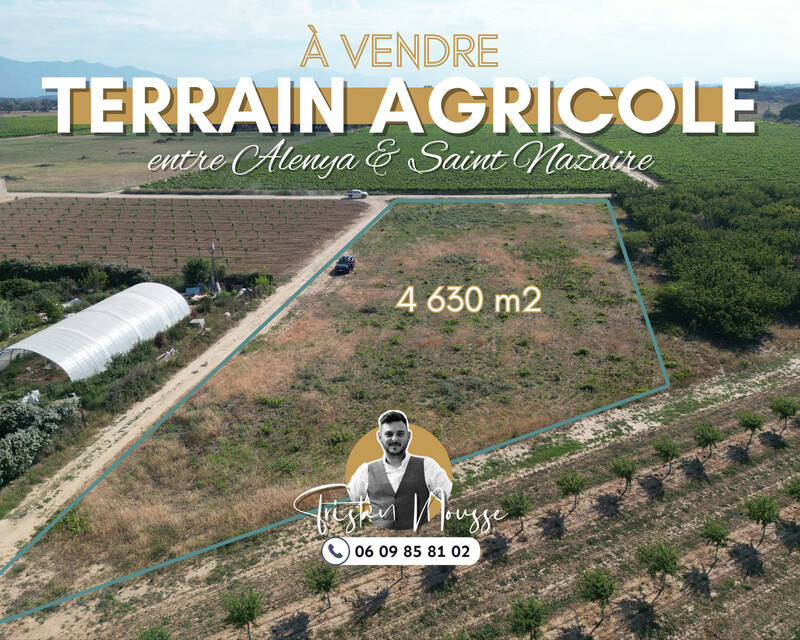 Terrain agricole entre Alenya et Saint Nazaire - Panneau a louer  louer-2