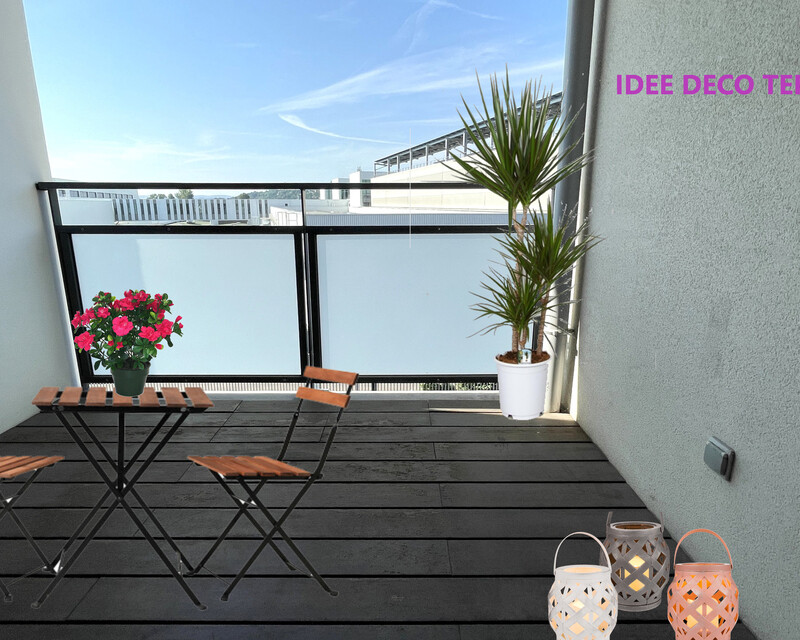  T2 récent de 45.45 m² + balcon + parking et cave - Terrasse 