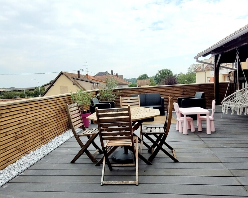 Duplex en attique 160m2 - Terrasse 43m2 - Terrasse