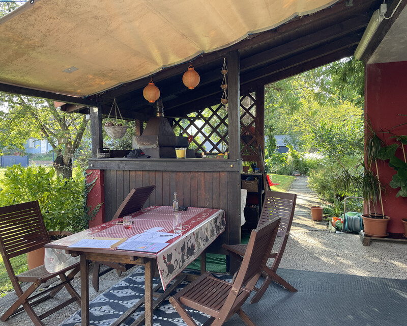 Propriété au calme à Fort Louis (67480) - Terrasse