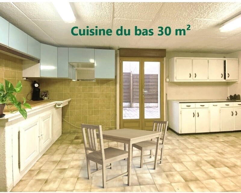 Maison familiale 3 ch sur sous sol complet idéale bi familles  - Cuisine ete 