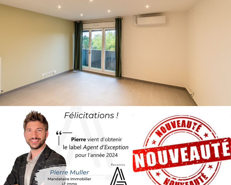 Appartement F3, très lumineux, Proche des commerces. - En moins de 20 jours    67 