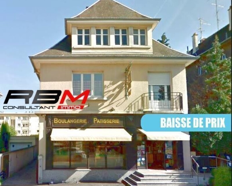 Maison d'habitation 7 pièces + locaux professionnels, Colmar Haut-Rhin - #rbmimmo #colmar #commerce #maison #lfimmo