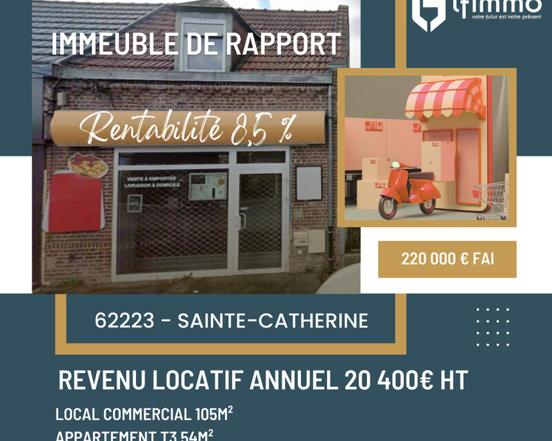 62223 Sainte-Catherine - Immeuble de rapport - Immeuble sainte-catherine 20240614 115647 0000