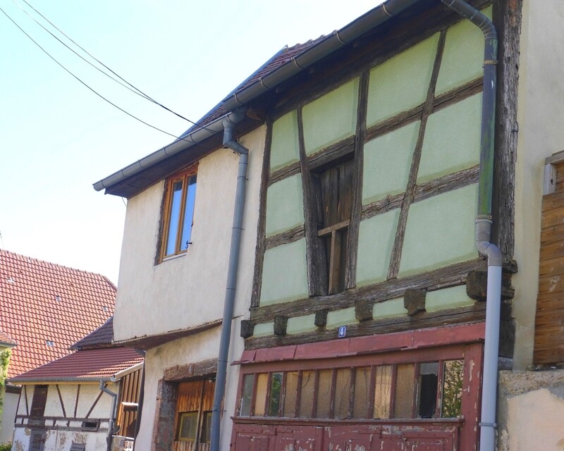 Maison de village à rénover - Façade d'entrée