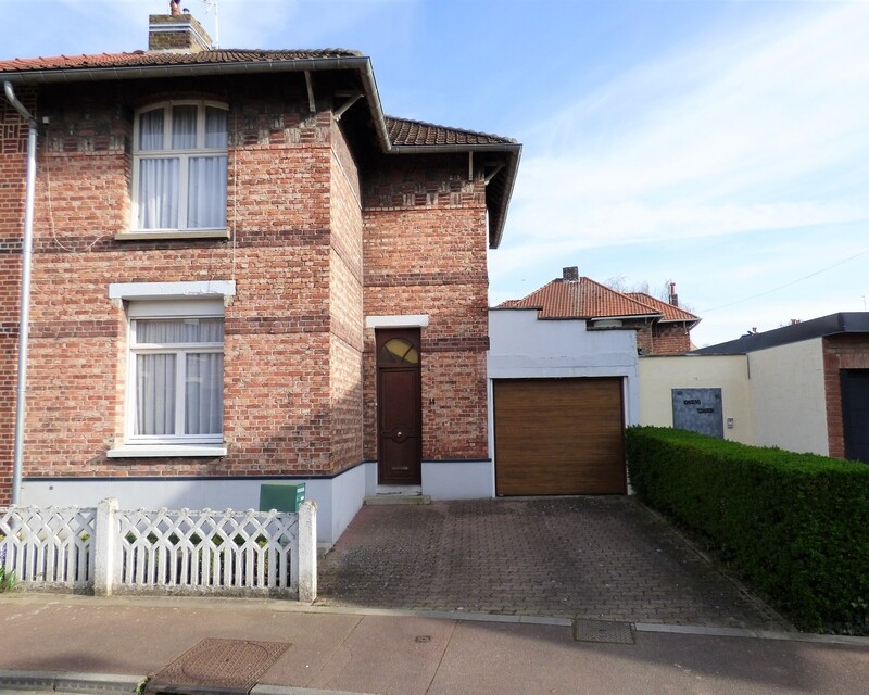 59200 Tourcoing - Blanc Seau - Maison semi-individuelle - Façade