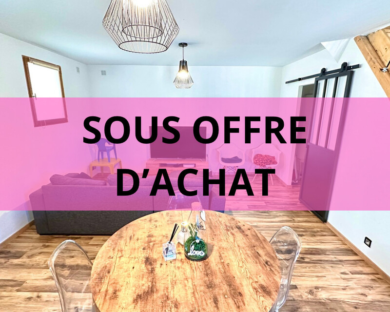 Maison de village à Elne, 87m2, 3 chambres + place de stationnement  - Sous offre d achat