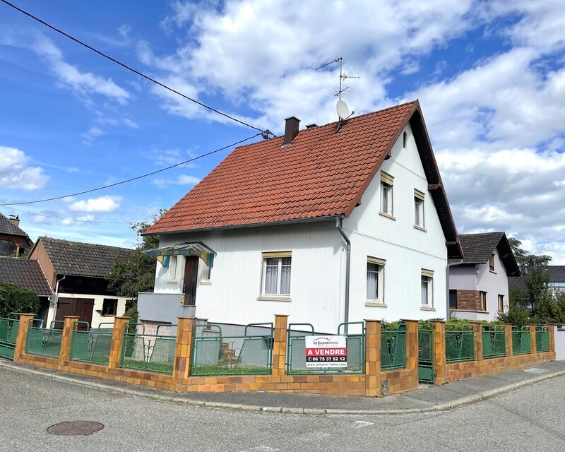 Maison sur terrain de 6 ares à Leutenheim (67480) - Vue ext 