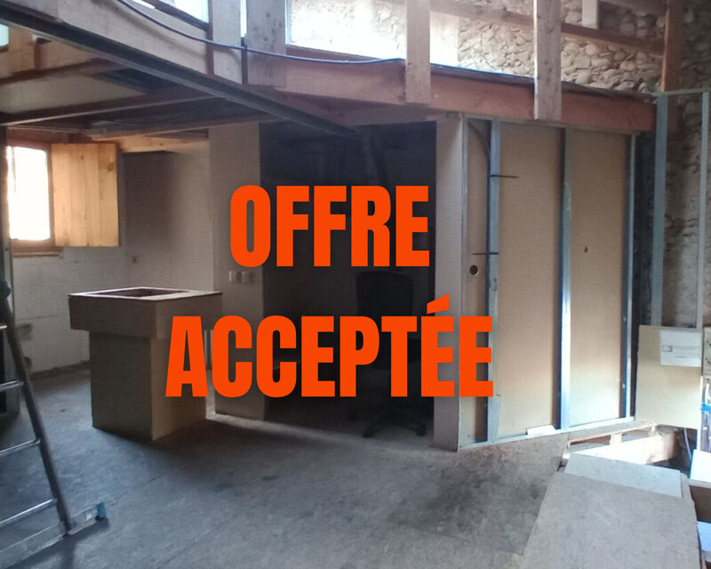 Maison de village avec  terrain - Offre acceptée