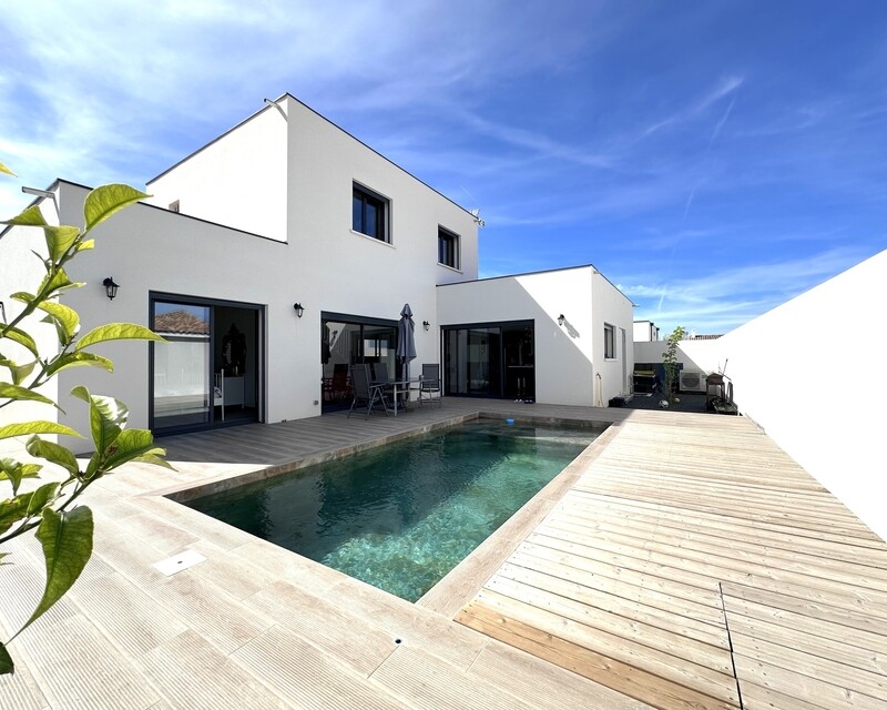 Maison contemporaine à vendre à Narbonne – 130 m² avec piscine - Img 4053