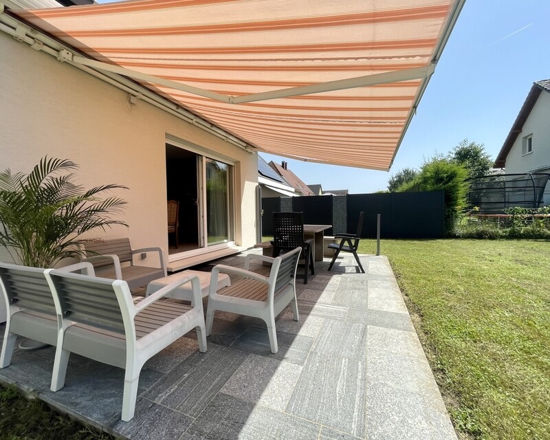 Spacieux plain-pied au calme et son jardin - Terrasse