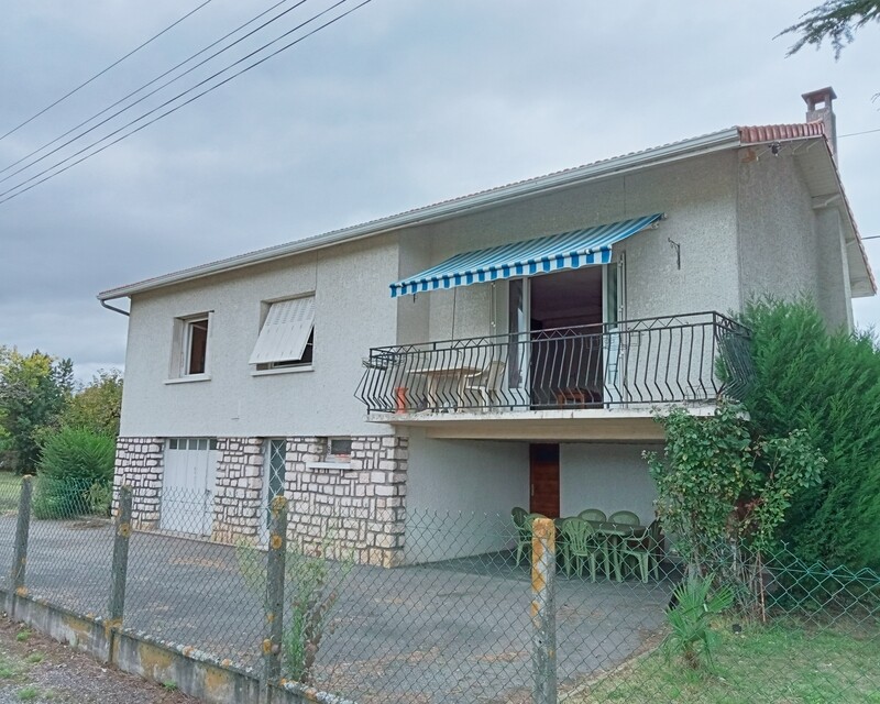 A vendre maison, 3 chambres, Orleix - facade Est