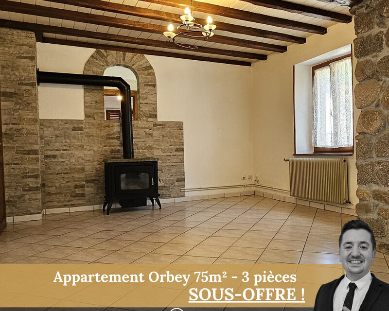 Appartement 3 pièces – 75m² - Photo annonce et rs appart bas francis