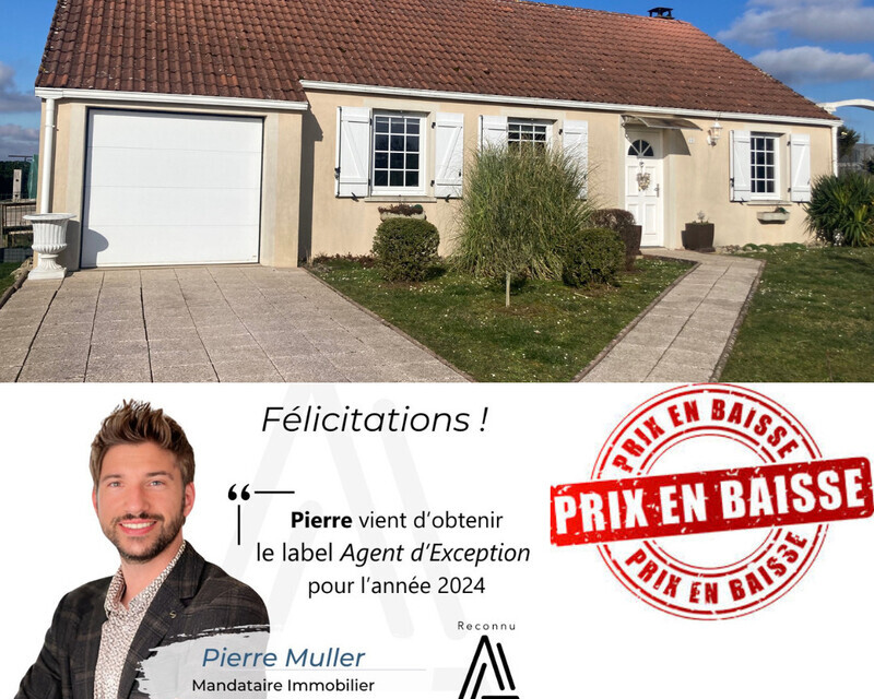 Maison de Plain-Pied, dans un Quartier Résidentiel. - 2