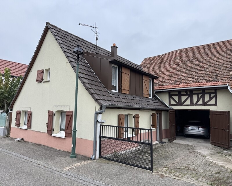 Maison d'habitation + garage / grange 68890 Réguisheim - #rbmimmo #lfimmo #reguisheim #maison #grange