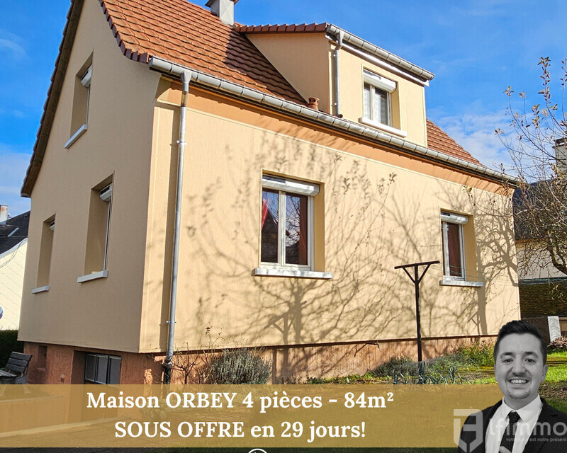 Charmante maison de 4 pièces et 84m² - Offre + exclusivité - maison orbey 4 pièces - 84m  - 2 99ares de terrain