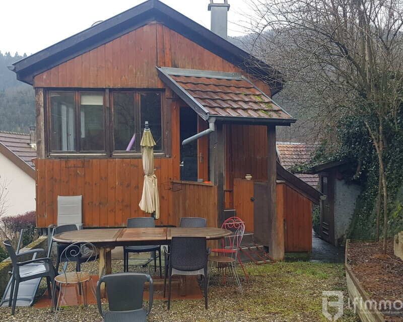 Charmante maison de village - Vue terrasse